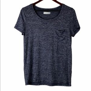 Abercrombie and Fitch Grey Women’s Pocket T-shirt